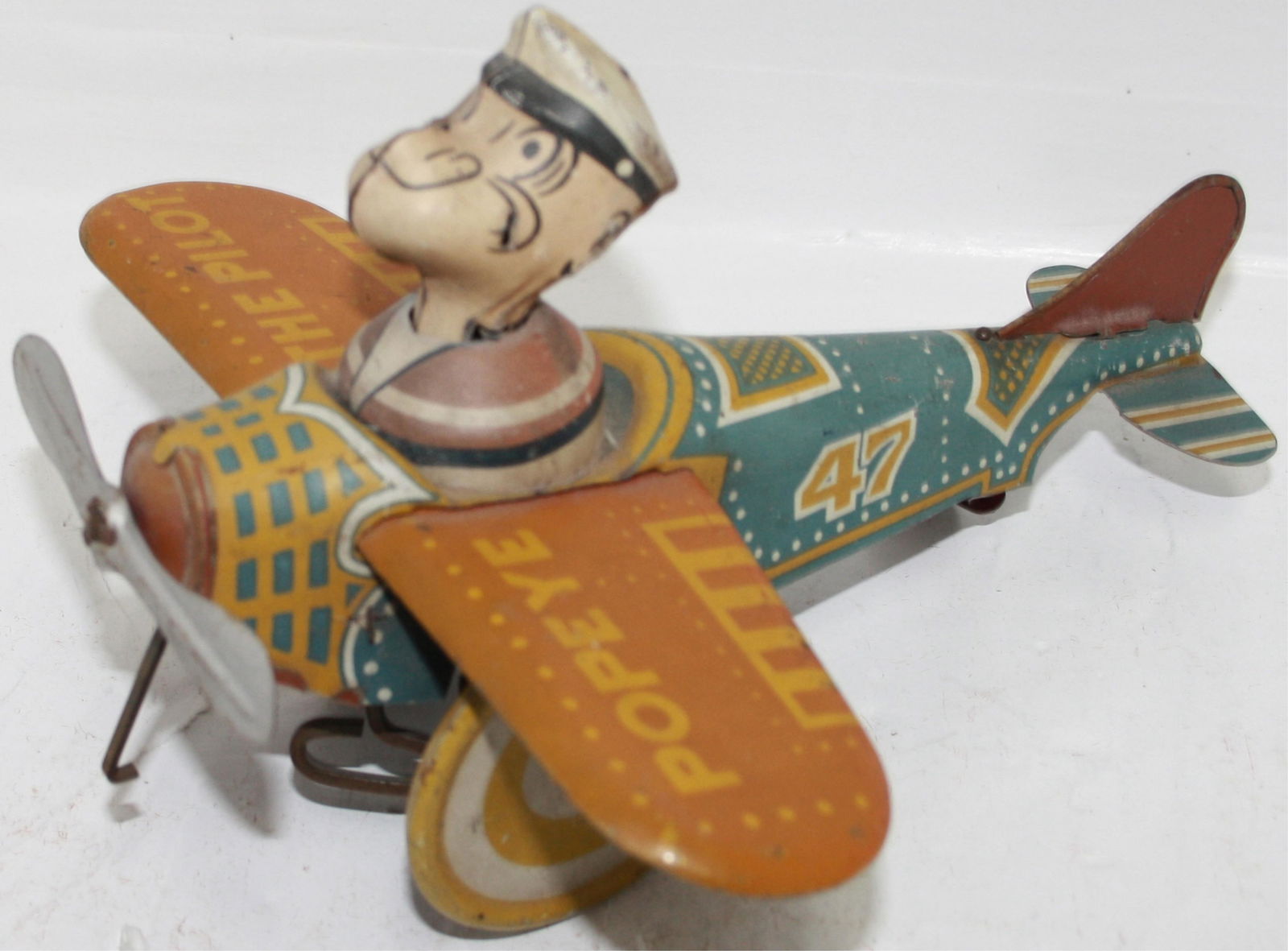 CA. 1930 MARX TIN LITHOGRAPH WIND-UP TOY, POPEYE (1 of 4)