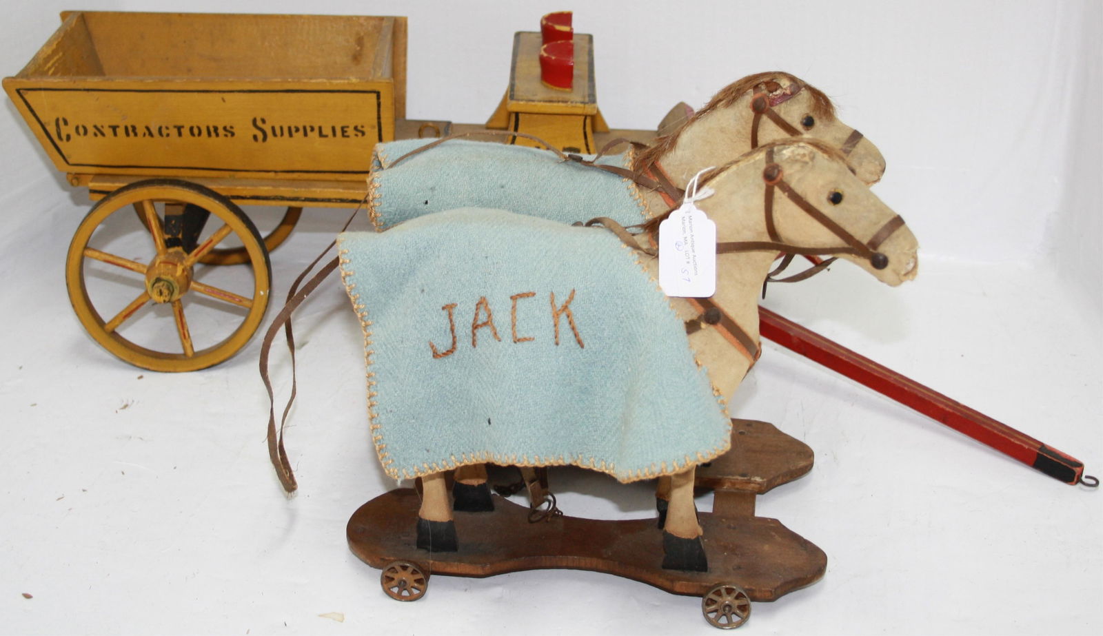 LOT OF 2 LATE 19TH CENTURY TOYS. TO INCLUDE: NO. (1 of 9)