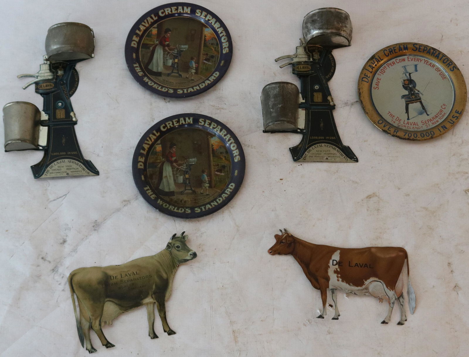 LOT OF 7 EARLY 20TH CENTURY DE LAVAL CREAM (1 of 3)