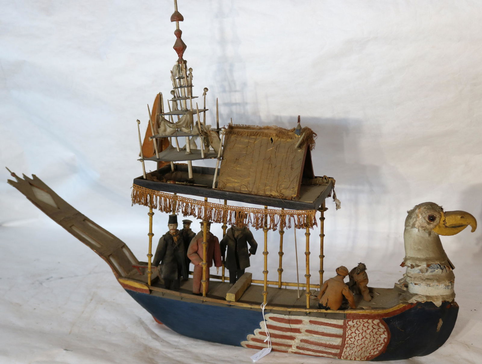 EARLY 19TH CENTURY FOLK ART CHINESE BIRD-FORM (1 of 6)