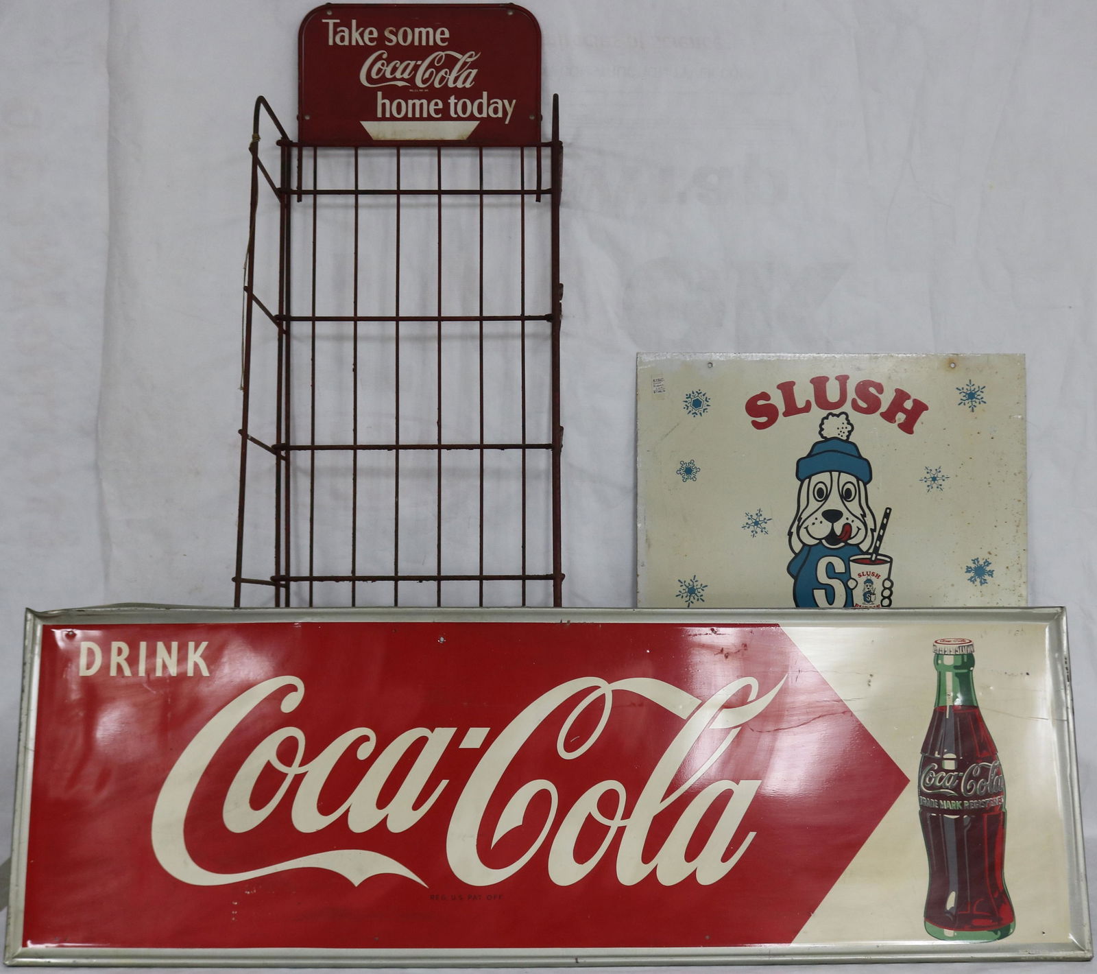 3 PC. ADVERTISING LOT TO INCLUDE LITHOTIN COKE (1 of 3)