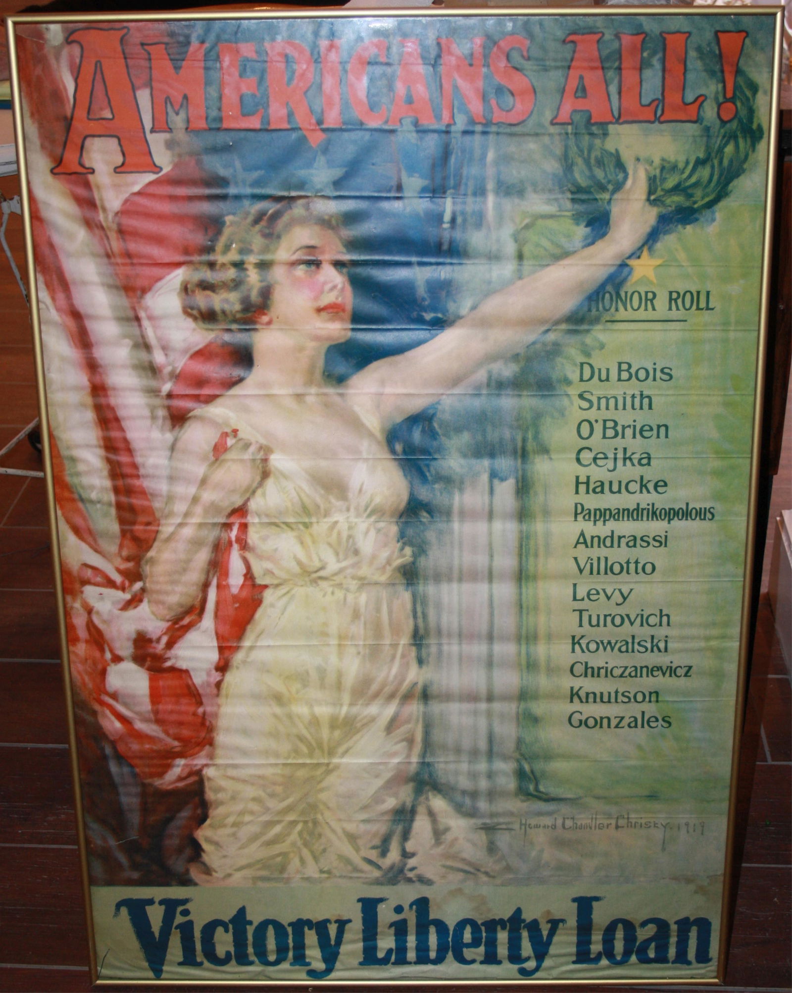 ORIGINAL WORLD WAR I VICTORY LIBERTY LOAN WAR (1 of 5)