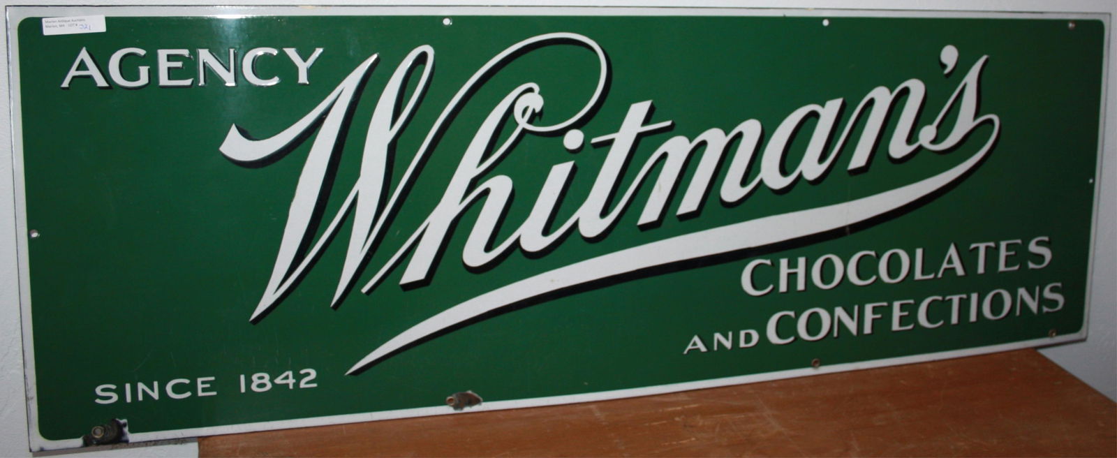 VINTAGE WHITMAN'S CHOCOLATES EMBOSSED PORCELAIN (1 of 5)
