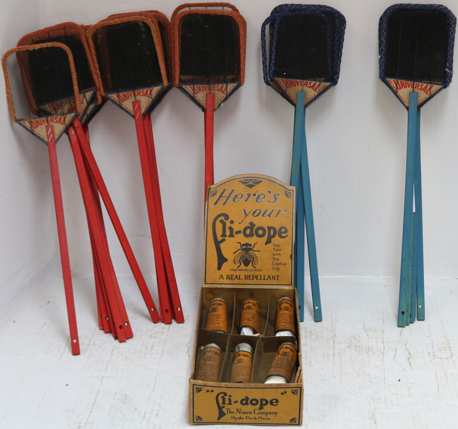 "SHOO FLY!" LOT TO INCLUDE: 35 NEW OLD STOCK (1 of 2)