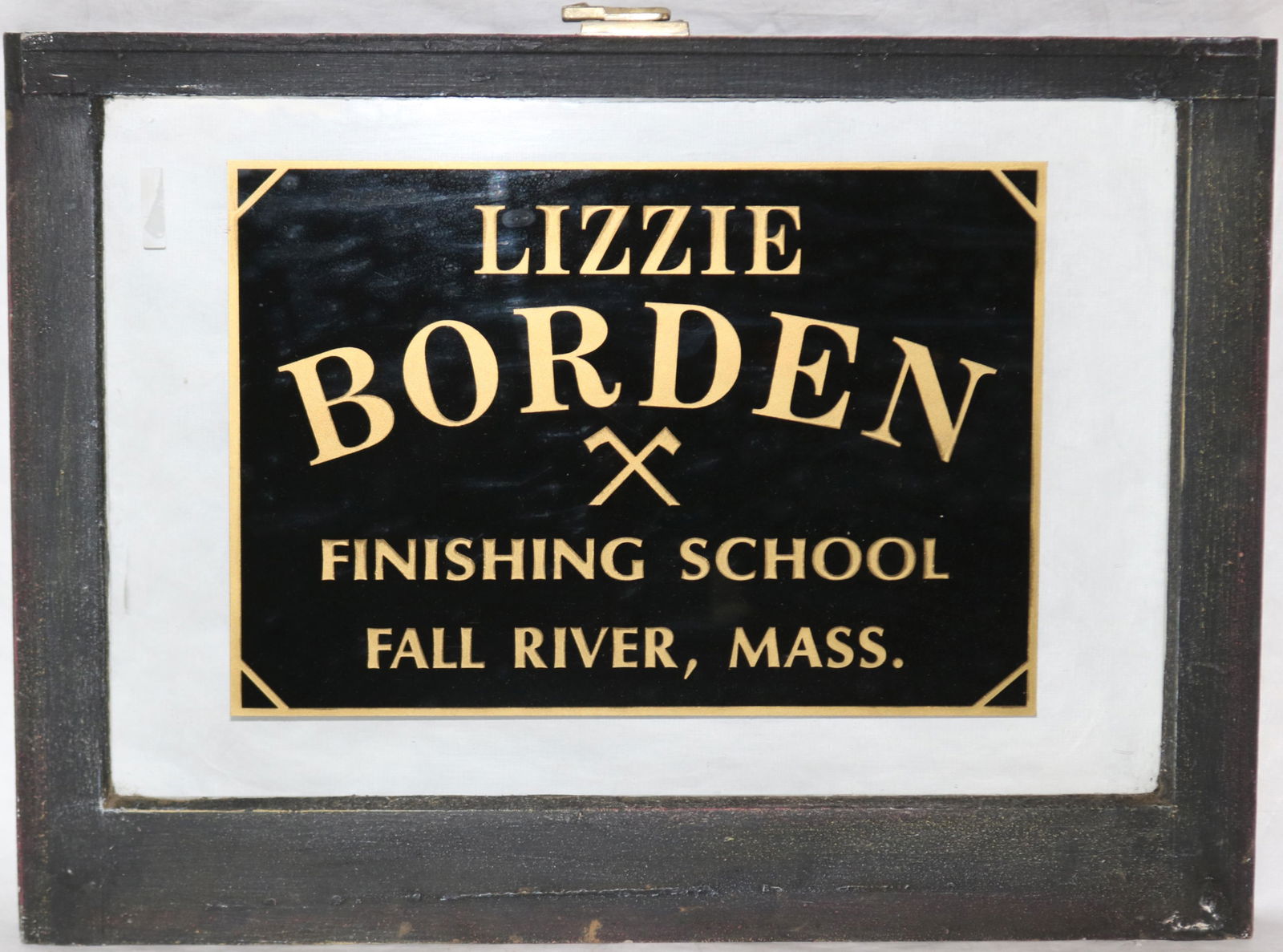 CONTEMPORARY "LIZZIE BORDEN FINISHING SCHOOL, (1 of 2)