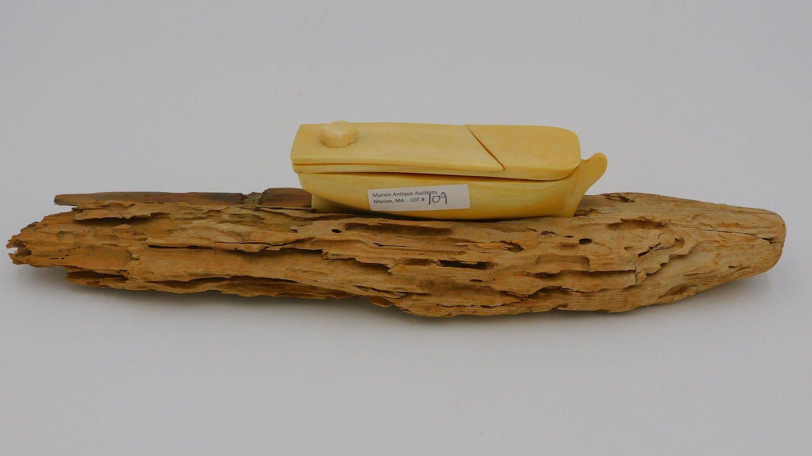 Scrimshaw Puzzle Box 19th Century Sailor Made Auction