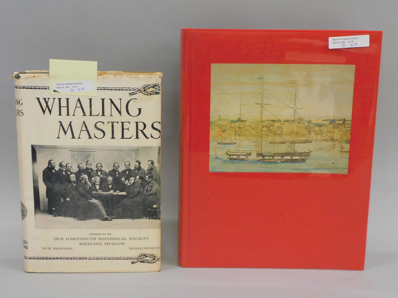 Two books related to whaling history, to include: (1 of 1)