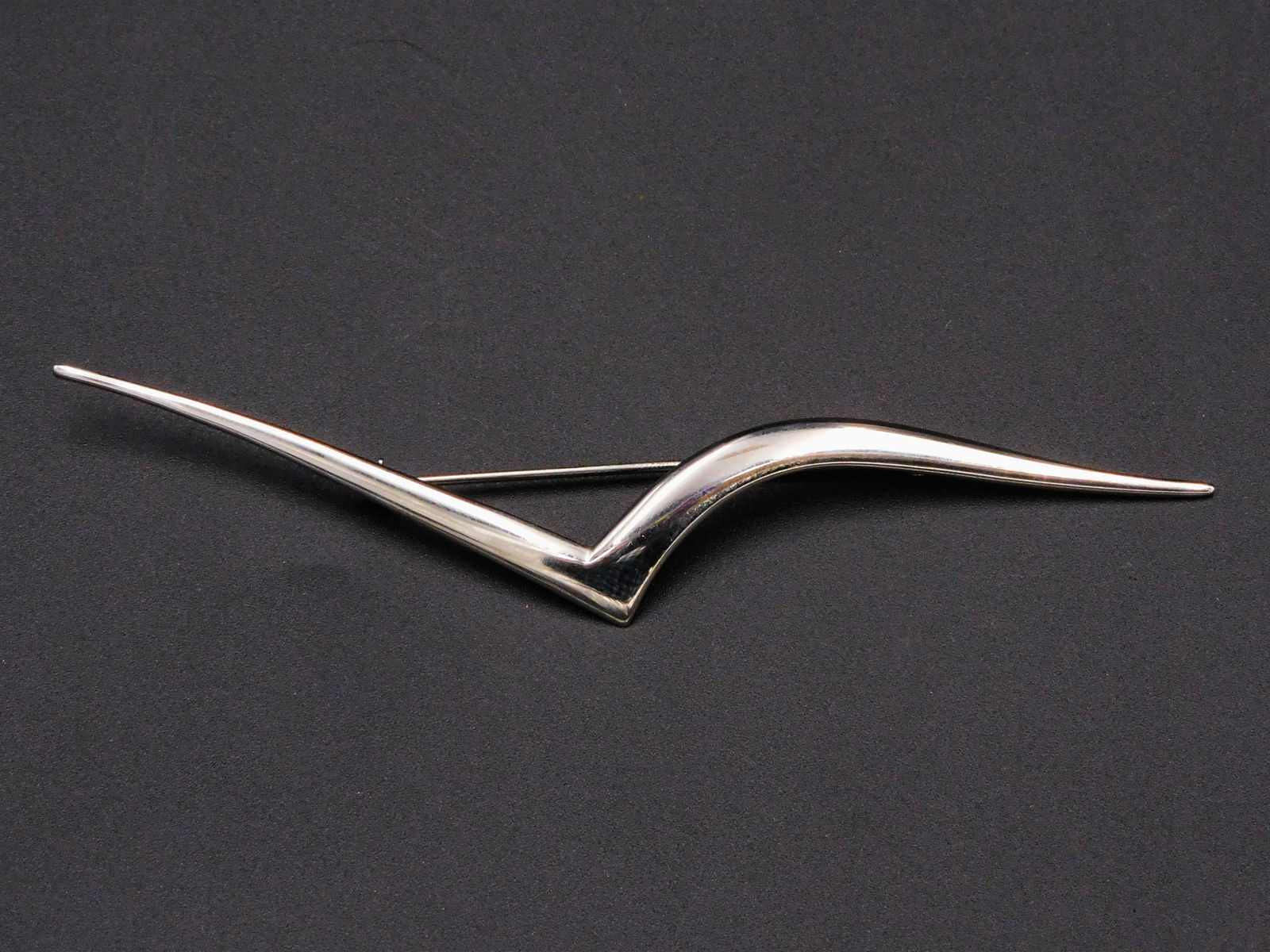 Jose de Rivera (1904-1985) stainless steel pin, 4 (1 of 3)
