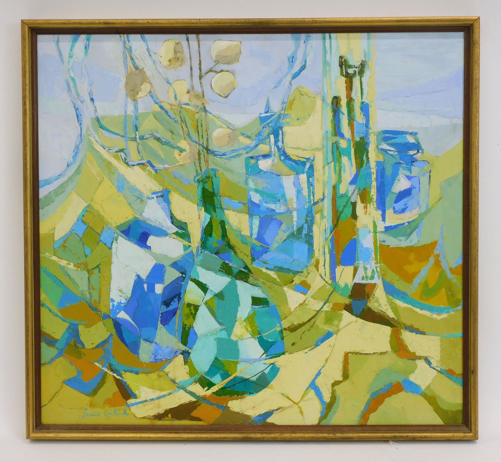 Louise Kalish (1914-1998, Quincy, MA) oil (1 of 4)