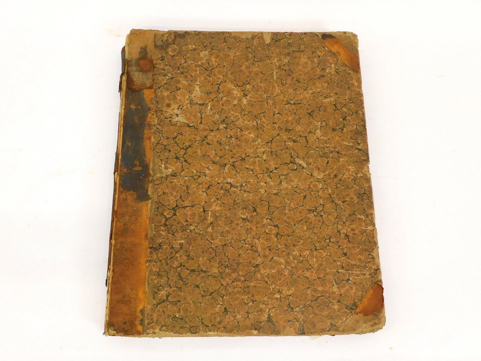 "The Republic Daily" Washington newspaper: containing bound editions starting June 14, 1850 and going until December 11, 1850. Approximately 128 issues. Some days are missing. Sight size 23 1/4" x 17 3/4". Overall fair condition. Boards show e