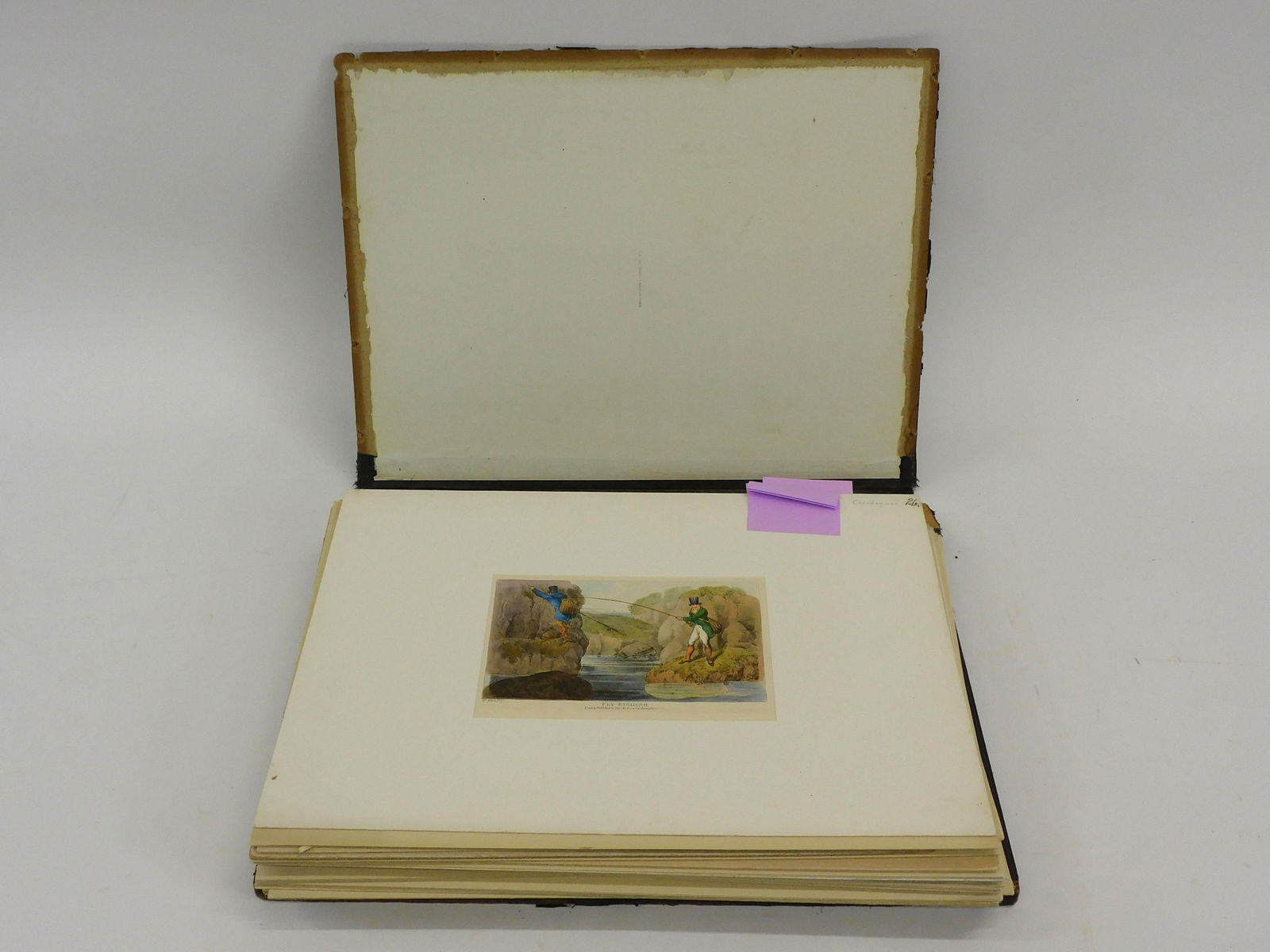 (40) prints related to fishing, 18th/19th century (1 of 8)