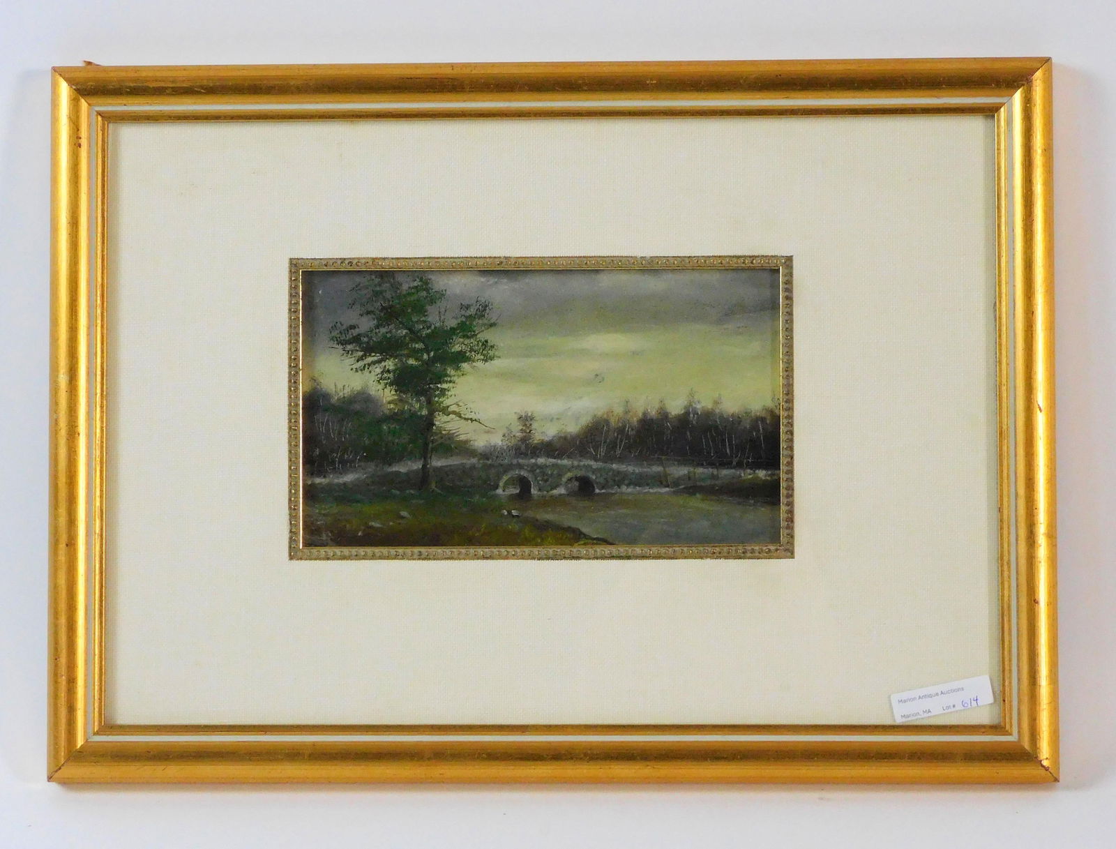 George B. Sherman, watercolor, (1 of 2)