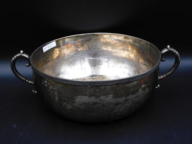English Sterling Handled Bowl.