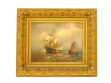 Marshall Johnson Jr. (Attributed) Seascape