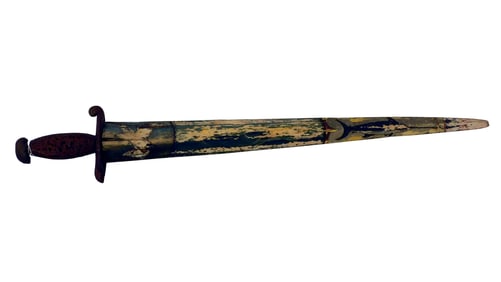Folk Art Swordfish Bill - Sword.