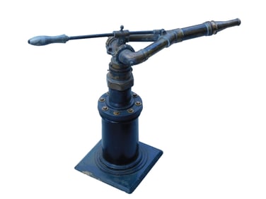 Brass Fire Hose Nozzle From Coast Guard