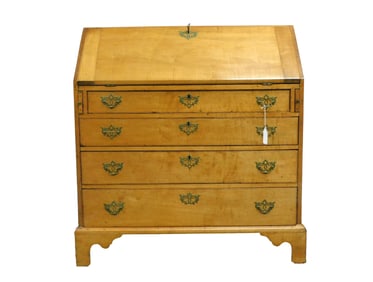 Chippendale Slant Lid Desk.