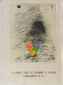 After Jim Dine: A Girl And Her Dog, No. 2