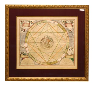 Andreas Cellarius (Amsterdam) Map