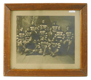 Boston University Football Team Photo
