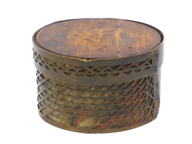 Round Baleen Ditty Box