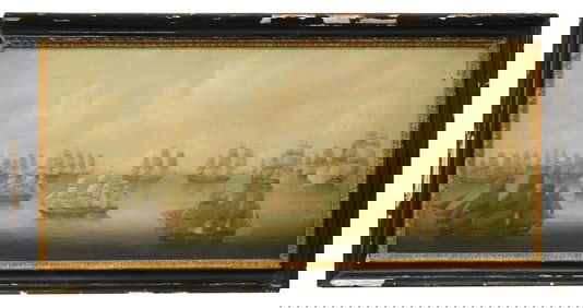 Naval Scene Painting