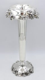 Sterling Silver Trumpet Vase