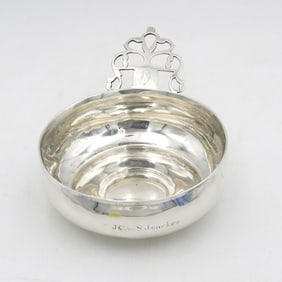 Silver Porringer by John C. Jenckes