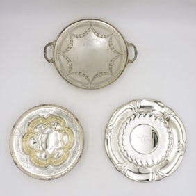 (3) Sterling Silver Serving Pieces
