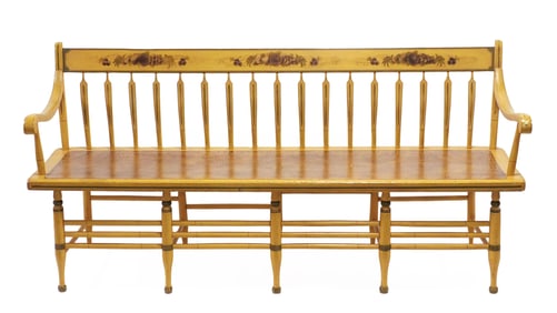 Thumb and Arrowback Bench