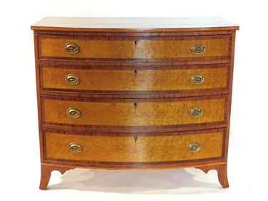 American Federal Bowfront Chest