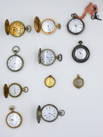 Gold Filled and Silver Pocket Watches