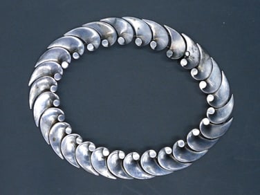 Antionio Pineda Sterling Silver Necklace
