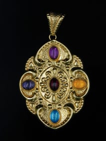 14kt Gold Italian Gold Pendant