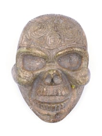 Taino Skull Head