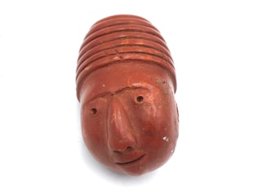 Catlinite Effigy Pipe Bowl