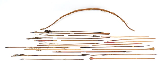 Plains Indian Bow and Arrow Collection