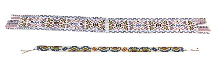 Great Lakes Beaded Sash and Strap