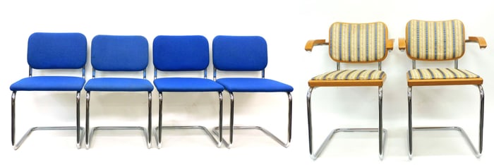 (6) Marcel Breuer Cesca Chairs for Knoll