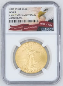 $50 Gold Eagle Coin