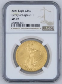 2021 $50 Gold Eagle