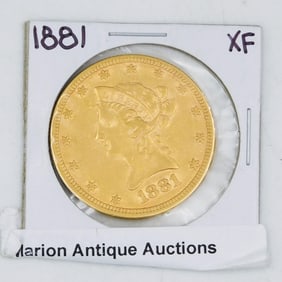 1881 $10 Liberty Head Gold Coin