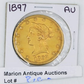 1897 $10 Liberty Head Gold Coin