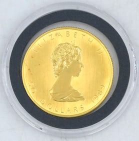 1989 Canadian $50 Gold Maple Leaf Coin