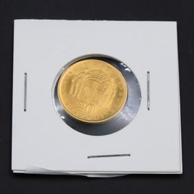 Gold Drachma Coin