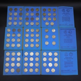 (3) Collector Coin Books Containing (88) Coins