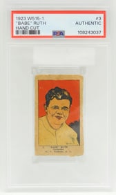 1923 W 515-1 Babe Ruth Card #3