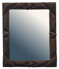 Tramp Art Mirror