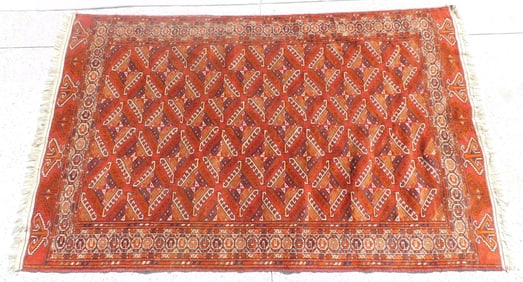 Semi-Antique Tekke Bokara Oriental Rug
