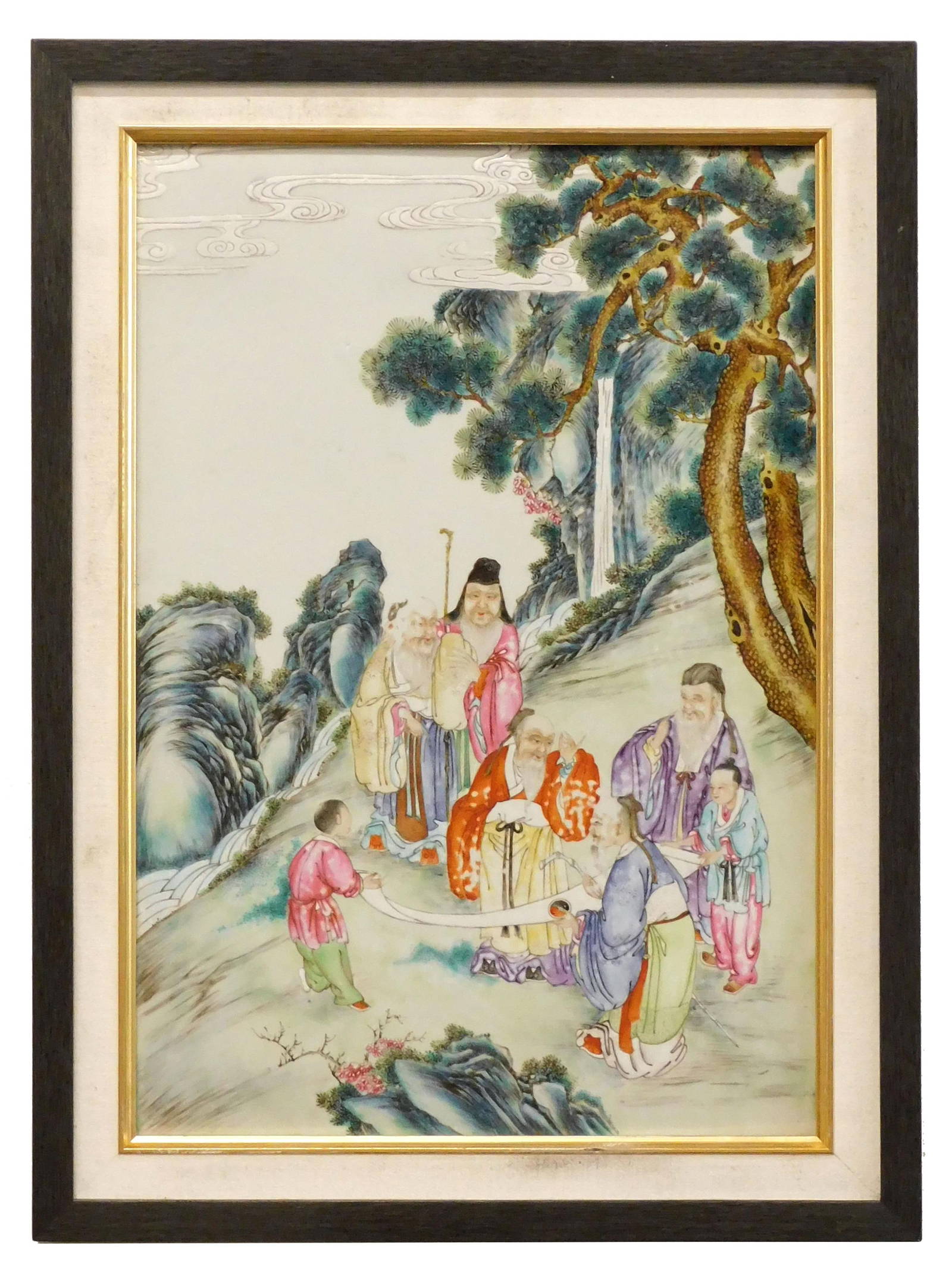 Chinese Porcelain Plaque